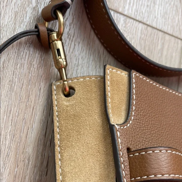 Tory Burch Brown and Tan Crossbody Bag - Picture 6 of 14